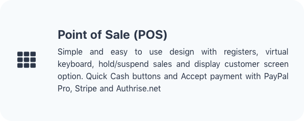 POS Features