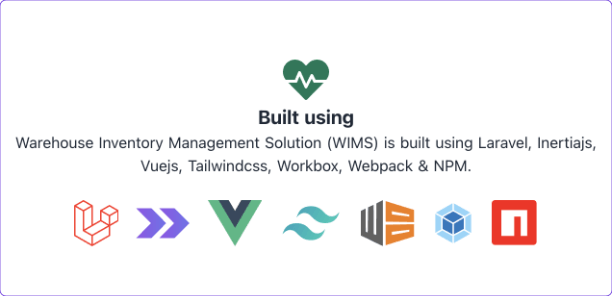WIMS Tech Stack